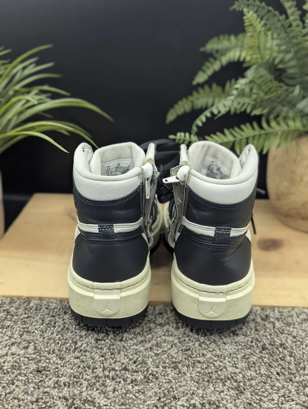 Jordan toebox wrinkling